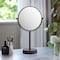 Kibi Circular Free Standing Magnifying Make Up Mirror - Matte Black KMM103MB - alternate 9